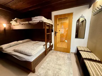Ein Bett oder Betten in einem Zimmer der Unterkunft Kreidl Top 13