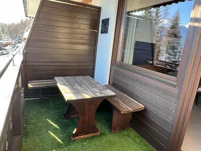 Ein Balkon oder eine Terrasse in der Unterkunft Kreidl Top 13
