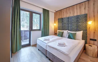 Ein Bett oder Betten in einem Zimmer der Unterkunft Apartment Comfort