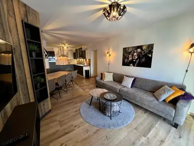 Küche/Küchenzeile in der Unterkunft Apartment Iglsberg Top 6