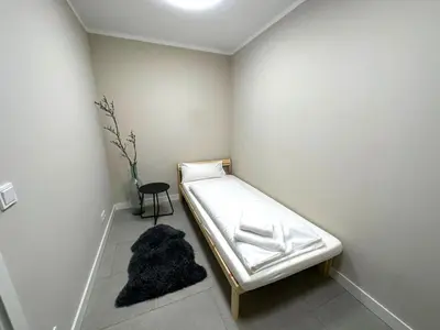 Ein Bett oder Betten in einem Zimmer der Unterkunft Chalet in Niederau