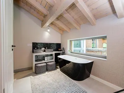 Küche/Küchenzeile in der Unterkunft Chalet in Niederau