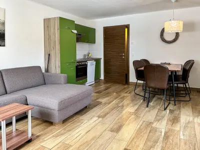 Küche/Küchenzeile in der Unterkunft Ours Living Kitzbüheler Alpen - inkl Sauna