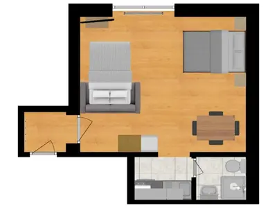Grundriss der Unterkunft Town House 2