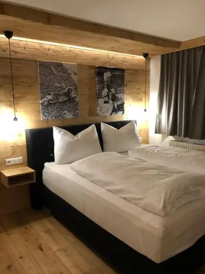 Ein Bett oder Betten in einem Zimmer der Unterkunft Schwarzenbergerhof
