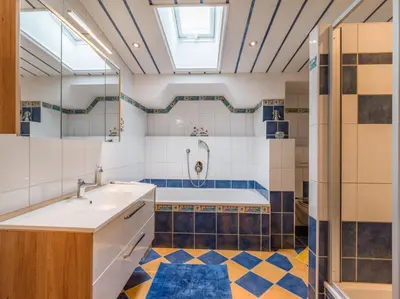 Ein Badezimmer in der Unterkunft Haus Agnes Daum