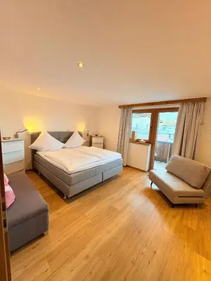 Ein Bett oder Betten in einem Zimmer der Unterkunft Haus Malerwinkl