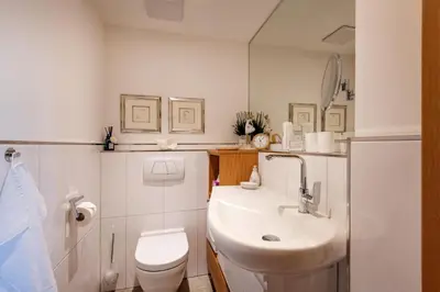 Ein Badezimmer in der Unterkunft Haus Malerwinkl