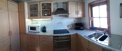 Küche/Küchenzeile in der Unterkunft Schrandl Apartment Penningberg