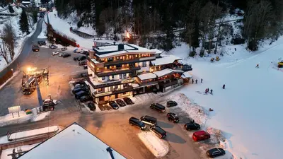 Moonlight Apartments im Winter