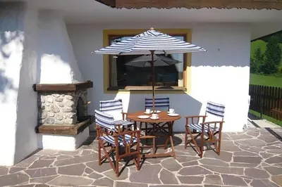 Ein Patio oder anderer Außenbereich in der Unterkunft Haus Elisabeth