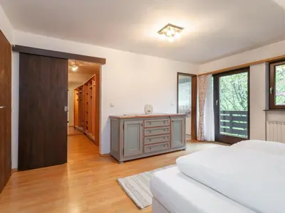 Ein Bett oder Betten in einem Zimmer der Unterkunft An der Schiwiese