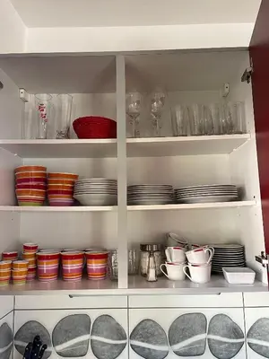 Küche/Küchenzeile in der Unterkunft Edelweiss Chalet