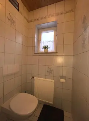 Ein Badezimmer in der Unterkunft Edelweiss Chalet