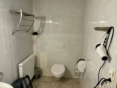 Ein Badezimmer in der Unterkunft Alpenlodge, Ferienwohnung 7