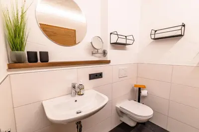 Ein Badezimmer in der Unterkunft Appartement Hoamatgfüh