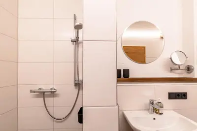 Ein Badezimmer in der Unterkunft Appartement Hoamatgfüh