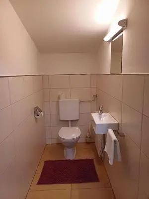 Ein Badezimmer in der Unterkunft Frandlhof