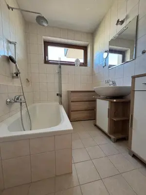 Ein Badezimmer in der Unterkunft Apart Spieljochbahn