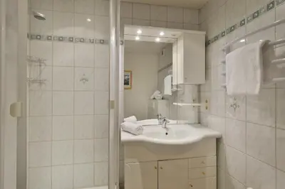 Ein Badezimmer in der Unterkunft Ferienhaus Lindner by NV-Appartements