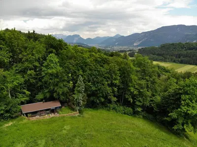 Naturlandschaft in der Nähe des Ferienhauses