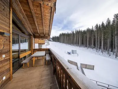 Chalet in Neukirchen near Ski Lift im Winter