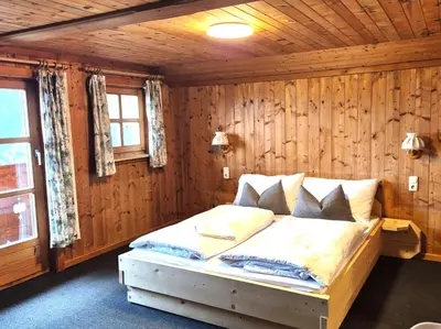 Ein Bett oder Betten in einem Zimmer der Unterkunft Almliesl WALD-744