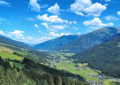 Naturlandschaft in der Nähe des Ferienhauses
