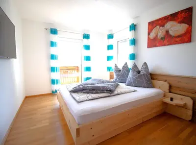 Ein Bett oder Betten in einem Zimmer der Unterkunft Almliesl WALD-745