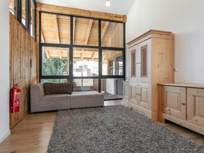 Ein Sitzbereich in der Unterkunft Kaiser Residence Top 2