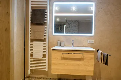 Ein Badezimmer in der Unterkunft Apartment MarLen
