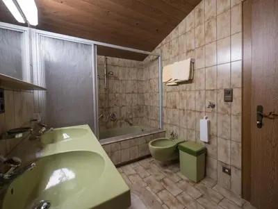 Ein Badezimmer in der Unterkunft Ferienwohnungen Egger