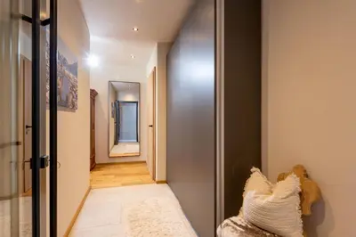Ein Bett oder Betten in einem Zimmer der Unterkunft Chalet Magdalena