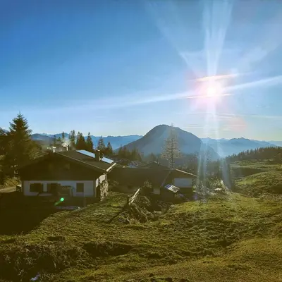 Naturlandschaft in der Nähe der Ferienwohnung
