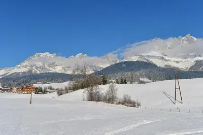 Landhaus Victoria im Winter