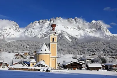 Landhaus Victoria im Winter