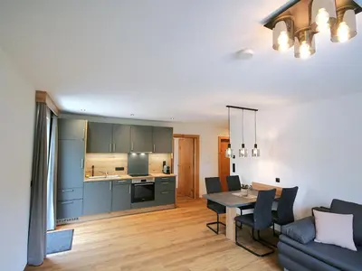 Küche/Küchenzeile in der Unterkunft Apartment Hohe Salve by Interhome