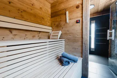 Ein Badezimmer in der Unterkunft Appartement Peter