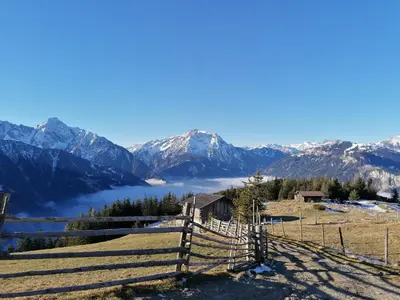 Naturlandschaft in der Nähe der Ferienwohnung