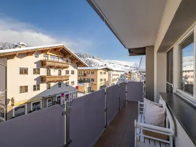 Ein Balkon oder eine Terrasse in der Unterkunft Ferienwohnung Olivia