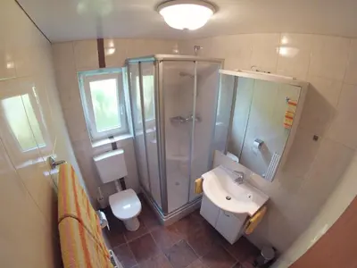 Ein Badezimmer in der Unterkunft Schoner Erika