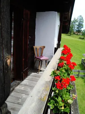 Ein Garten an der Unterkunft Schoner Erika