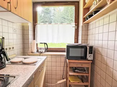 Küche/Küchenzeile in der Unterkunft Apartment Studio Esche 3 by Interhome