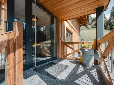 Ein Balkon oder eine Terrasse in der Unterkunft Apartment Fassl 1 by Interhome