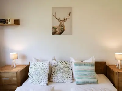 Ein Sitzbereich in der Unterkunft Apartment Studio Esche 4 by Interhome