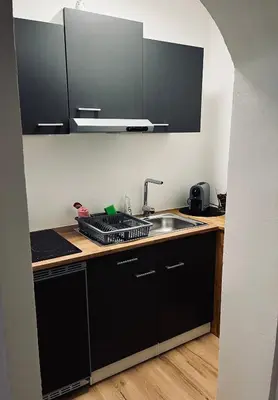 Küche/Küchenzeile in der Unterkunft Ferienwohnung Felice