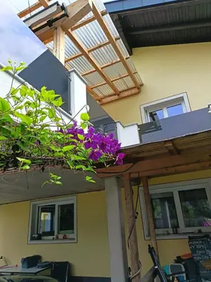 Ein Balkon oder eine Terrasse in der Unterkunft Apartment-Seelenblick zentral im Tiroler Unterland