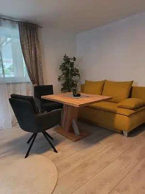 Ein Sitzbereich in der Unterkunft Apartment-Seelenblick zentral im Tiroler Unterland