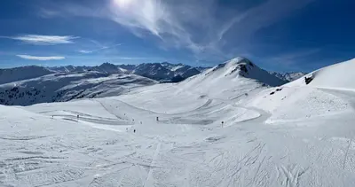 Haus Schönblick im Winter