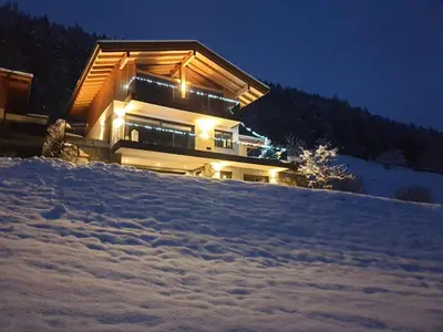 Haus Schönblick im Winter